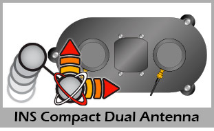 +INS Compact Dual Antenna